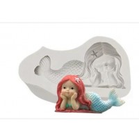 mermaid silicone mold