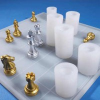 Silicon chess mold