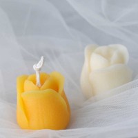 silicon tulip flower candles