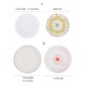 Round silicone coaster mold 