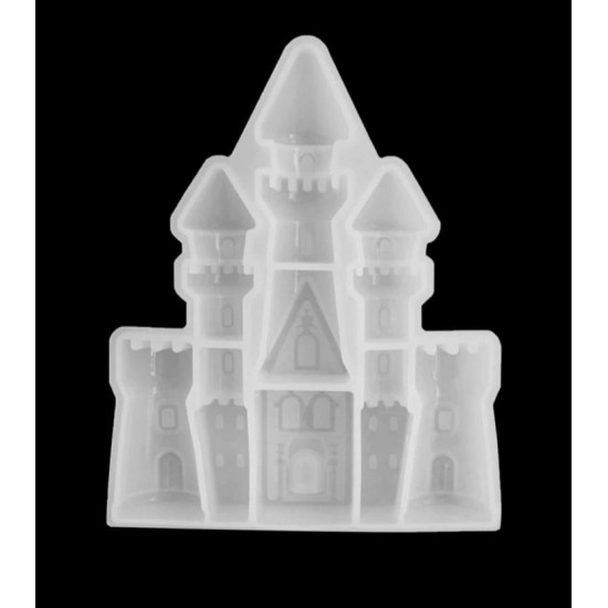 Transparent castle silicone mold 