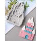 Gray castle design template 