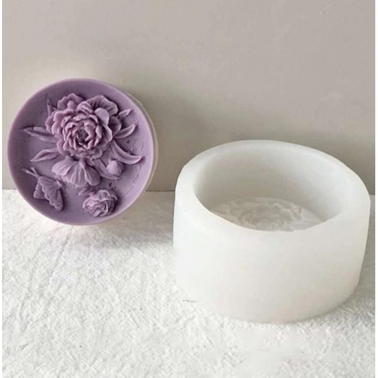 Transparent rose silicone mold 8.5 * 4 cm 