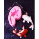 Pink fish mold 