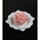 Transparent flower candle coaster mold 