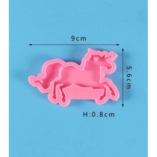 Unicon horse silicone mold 