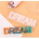 Transparent dream word template 