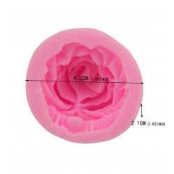 3d pink rose template 