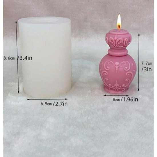 Decorative bottle mould 
