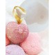 Floral embossed heart mold 