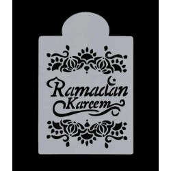 Ramadan Kareem stencil template 