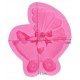 Pink bow candy cart mold 