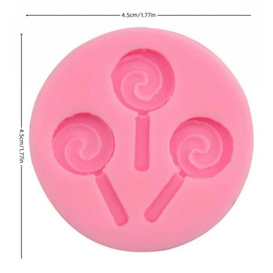 Silicone lollipop mould 