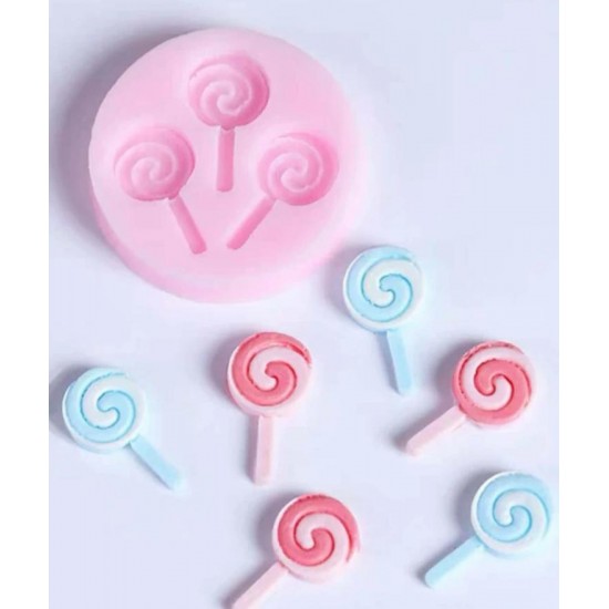 Silicone lollipop mould 