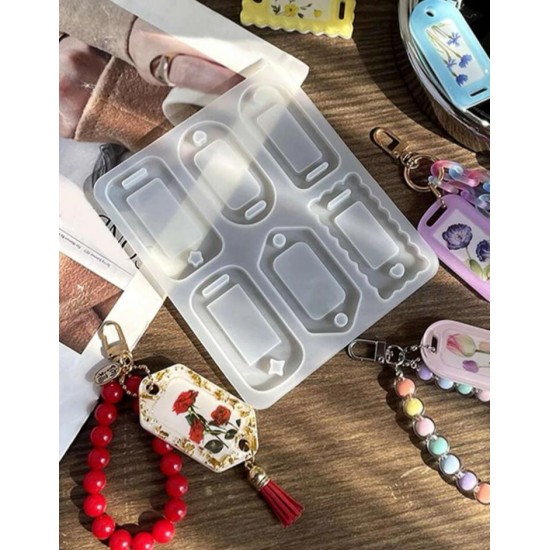 Silicon mold medals 6 shapes 