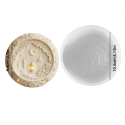 Crescent and lantern circular mold