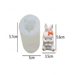 Rabbit silicone mold 5*5.7cm
