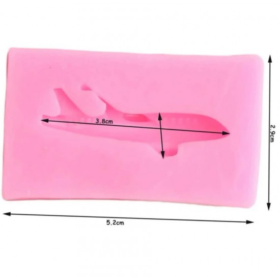 Plane silicone mold 2.9*5.2*3.8cm
