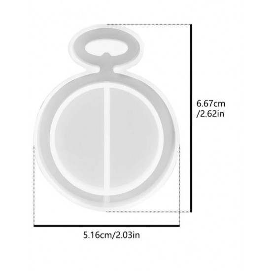 Round silicone mould