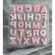 English letters silicone mold