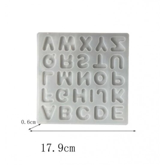 English letters silicone mold