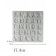 English letters silicone mold
