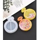 Round silicone mould