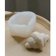 Croissant silicone mould