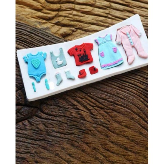 Baby clothes design template