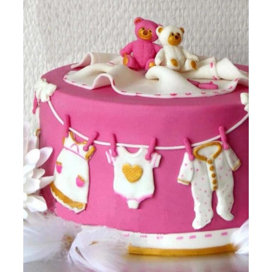 Baby clothes design template