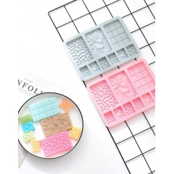 Geometric mesh silicone mold