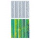 Bookmark template decorated with inscriptions 
