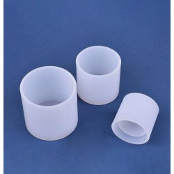 Cylindrical candle silicone mold, 4 pieces 