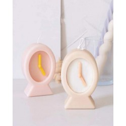 Silicone mold in the shape of an alarm clock 