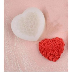 Flower heart silicone mold 5.5 * 5.5 cm 