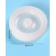 Transparent circular pendant silicone mold