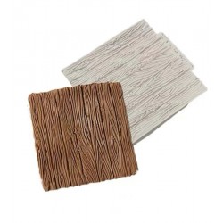 Wood shape silicone mold