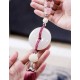 Transparent circular pendant silicone mold