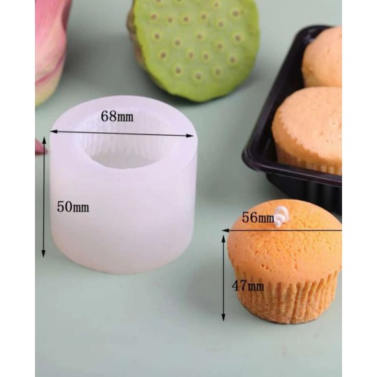 Silicone cupcake mold