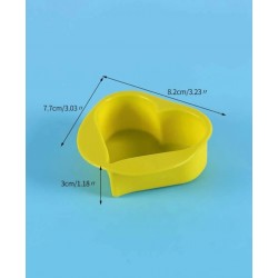 Heart silicone mold