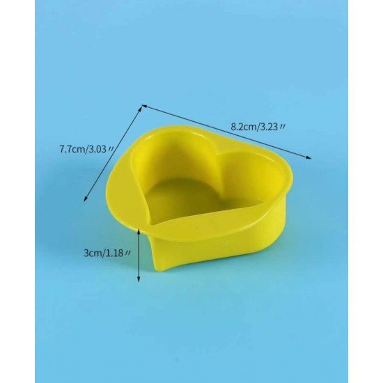 Heart silicone mold