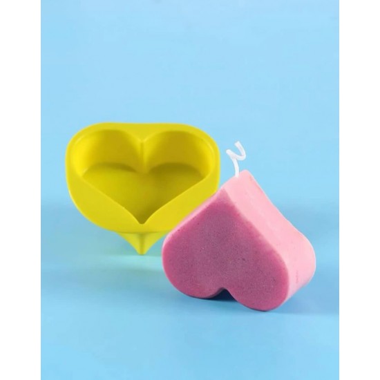 Heart silicone mold