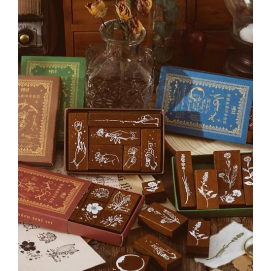 Stamps of 6 different pieces