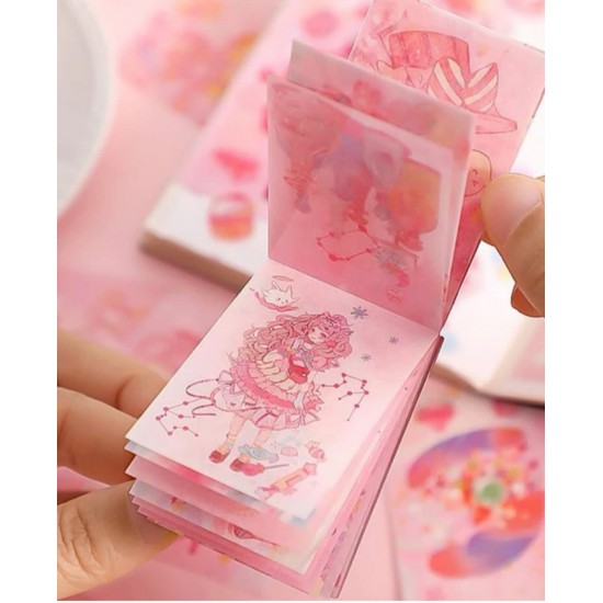 Girls sticker 50 pcs