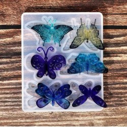 Butterflies mold 6 butterflies