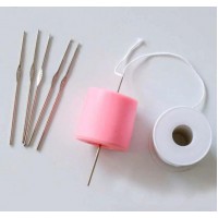 Silicon piercing needle tool