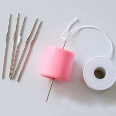 Silicon piercing needle tool