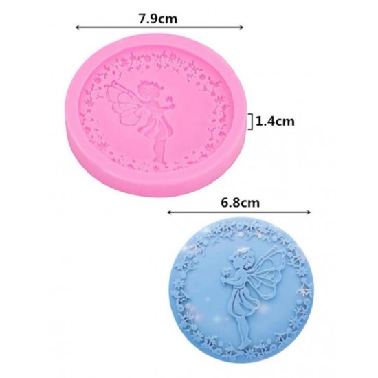 Butterfly girl silicone mold