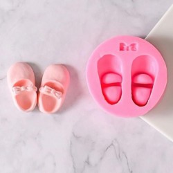 Pink mini shoe mold