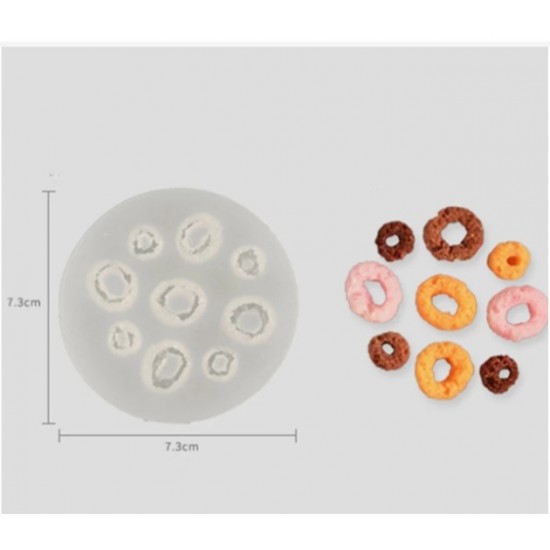 donut dessert mold